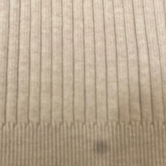 OVO Women's Ribbed Knit Tank Top - Cream - Picture 8 of 9